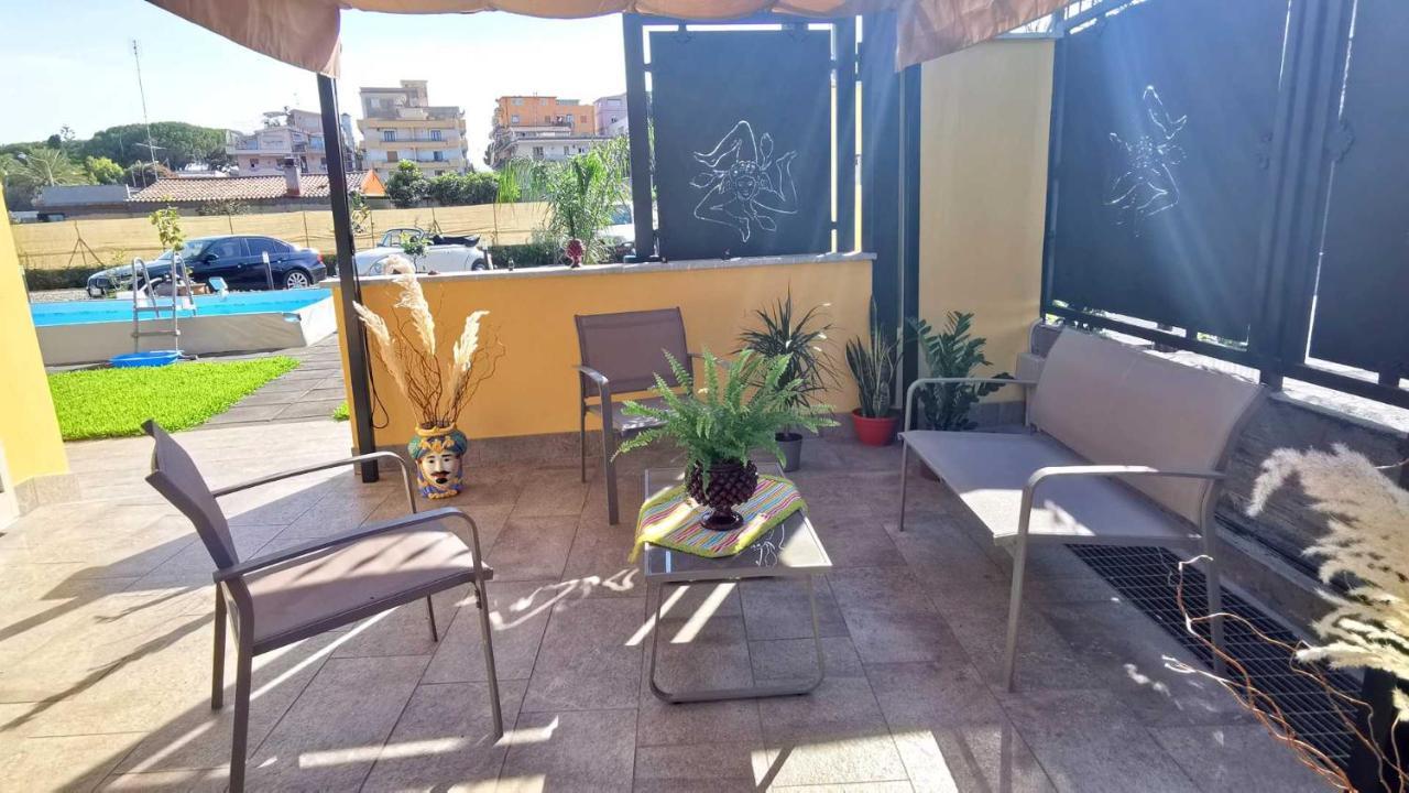 La Villa Trinacria Giardini-Naxos Exterior foto